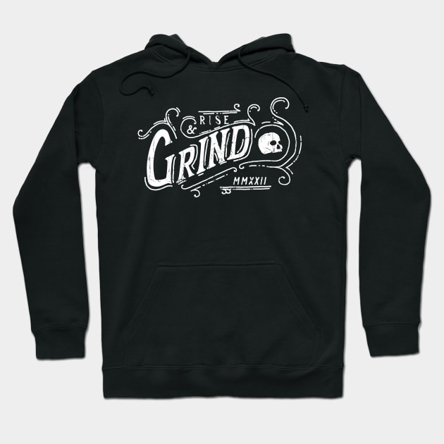 Rise and Grind Hoodie by Alt.Ink LLC